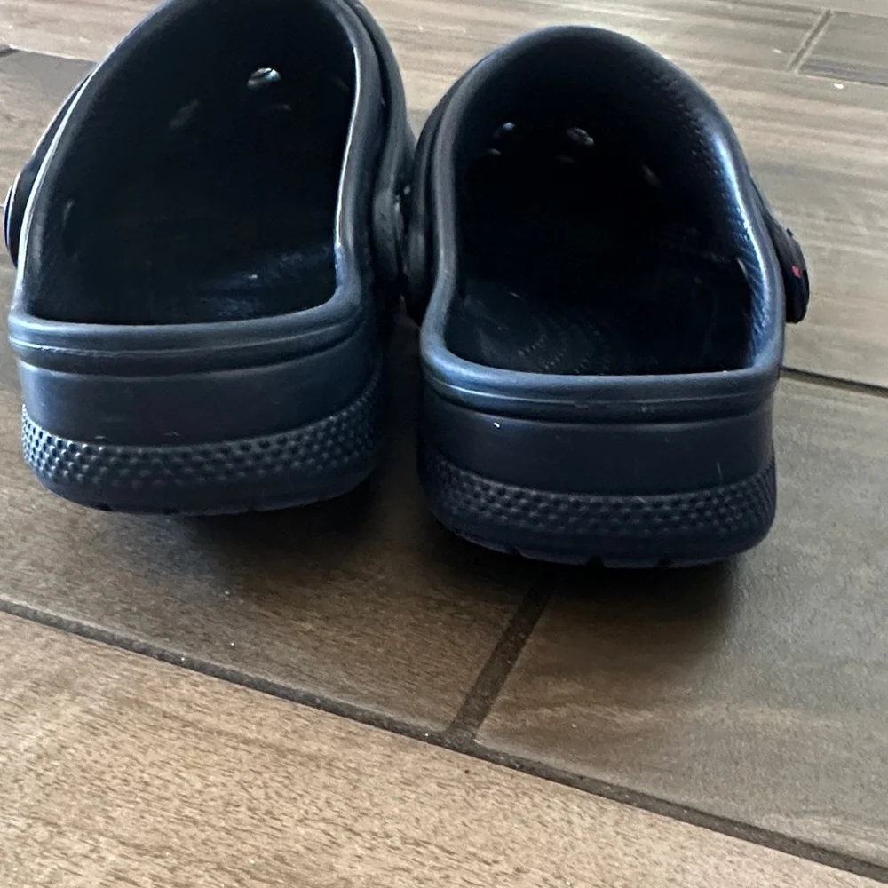 CROCS Kids Navy Slip-On Clogs